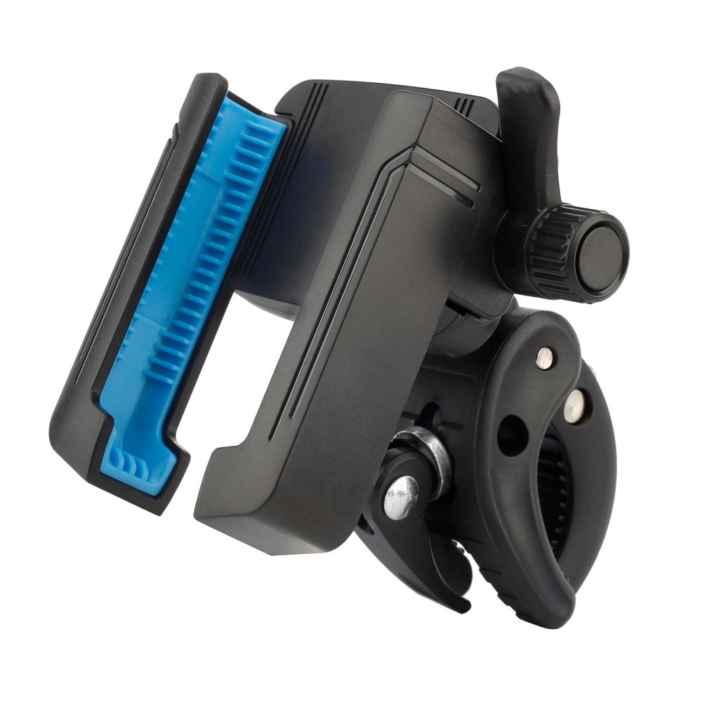 360 Rotation Motorcycle Phone Holder,Bicycle Handlebar Mount Bracket GPS Stand for Smartphone 4-7 inch,Anti-Shock Bike Accessory