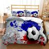 Football Bedding Sets Soccer 3D Duvet Cover Bedding Set Comforter Linen Pillowcases Home Decor Single Double Twin King Queen