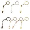 Fashionable Alloy Spoon Keychain Portable Size Easy To Carry Suitable For Men And Women