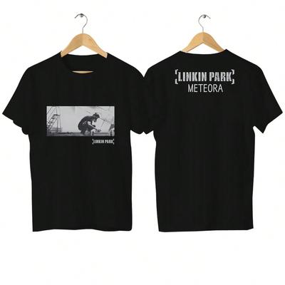 2025 Grafik Oversized Atmungsaktiv Bequem Streetwear T-Shirt Lässig Linkin Meteora 20. Jubiläum Park T-Shirt S-3XL