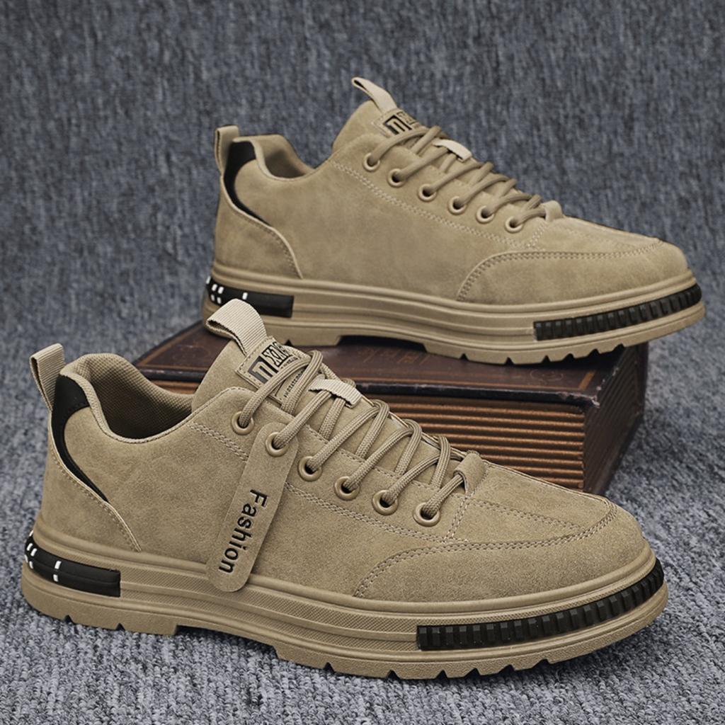 New Wear-resistant and Non-slip Construction Site Tooling Shoes Trendy Versatile Shoes Men's Work Shoes