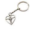 Popular Jewelry Simple Medical Scepter Love Key Chain Pendant