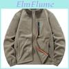 Winter And Autumn Warm Wool Coat Mens Clothing Long Sleeve Sweatshirt Solid Color Outdoor Jacket