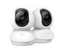 TP-Link Tapo C210P2 3MP Network Wi-Fi Camera, Set of 2, Pet Camera, Full HD Indoor Camera, Night Vision, 3-Year Manufacturer's Warranty
