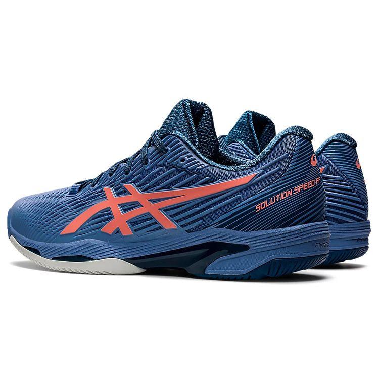 Asics Solution Speed FF 2 Blue Harmony Guava Men Sneakers 1041A182-400