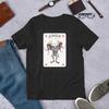 Alien Court Jester Clown Playing Card Costume Kids Adults Unisex T-shirt