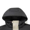 Li-Ning Color Block Zipper Letter Hooded Casual Down Jacket Unisex Outerwear AYMV435-3