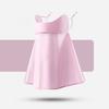 Sun Protection Face Cover Breathable Ice Silk Sunscreen Neck Scarf for Summer Outdoor ActivitiesCherry Blossom Pink