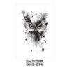 Skull Geisha Sweatproof Tattoo Sticker - Women's Small Full Arm Design