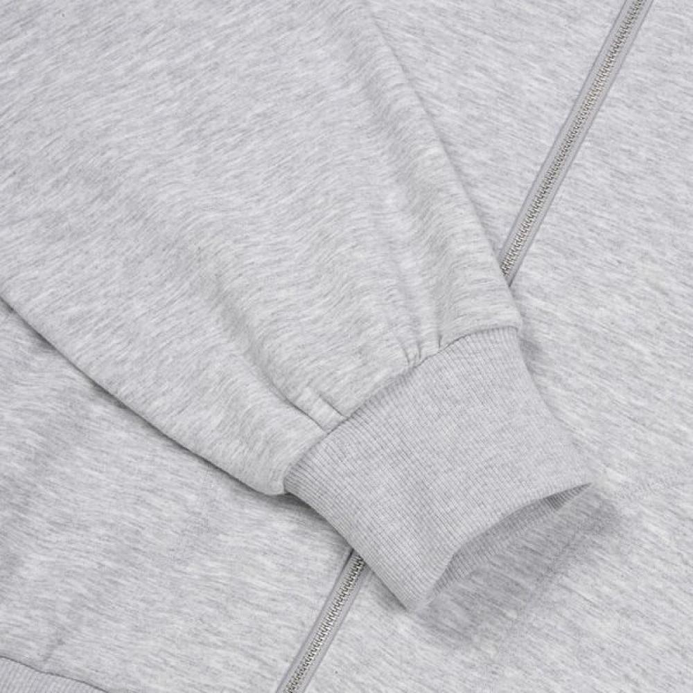 Le Coq Sportif Women Mellow Loose Fit Hooded Zip Up Grey Qp422ofto3
