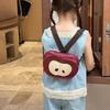 Cute Apple Shape Dual-Use Backpack