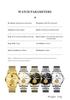 OPK 8150 Men's Dress Wristwatch Luxury Waterproof Luminous Dual Calendar Original Business Quartz Watch for Man