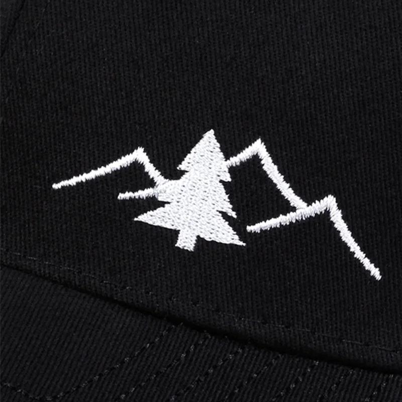 Mesh Ventilated Permeable Air Summer Cap Baseball Stitching Embroidered Mountain Fashionable Trendy Caps Adjustable Hip Hop Urban Street Style Trendy