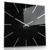 Black Wall Clock Exact 30cm