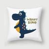 Søtt og interessant tegneseriedinosaur pynteputesett sofastol putetrekk barnerom hjemmedekorasjon putetrekk 45x45