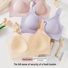Seamless Sport Push-Up Anti-Sagging Bra with Breathable Fixed Cups