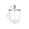 Cute Bear Food Container Kitchen Grains Storage Jar Tea Coffee Beans Airtight Jar Candy Nuts Storage Box Tea Spices Bottles
