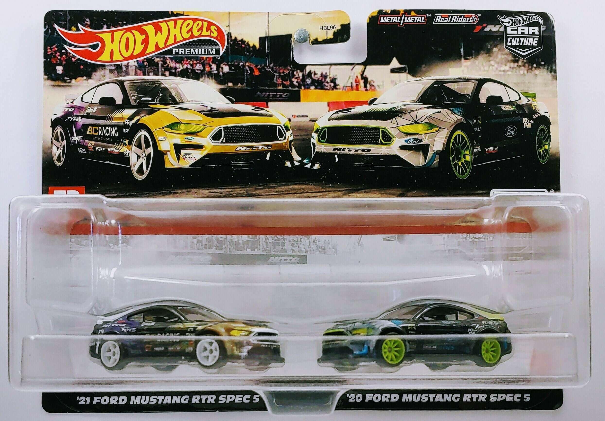 

Hot Wheels Premium 2 Pack Ford Mustang RTR SPEC 5 лет и HCY71 [3 вверх]