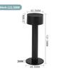 Stainless Steel Rubber Door Stop Non Punch Door Holder Door Stopper Floor Wall Mounted Nail-free Doorstop Door Hardware Accessor