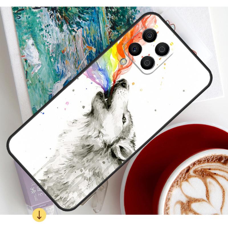 Animal Wolf Case For Samsung Galaxy M13 M16 M11 M21 M31 M20 M23 M54 M14 M34 M52 M32 M12 M36 M56 M15 M55