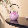Ru Kiln Hydrangea Flower Beam Pot Teapot Tea Ware Household Ceramic Tea Set Tea Making Single Pot Open Film Can Raise Teapot