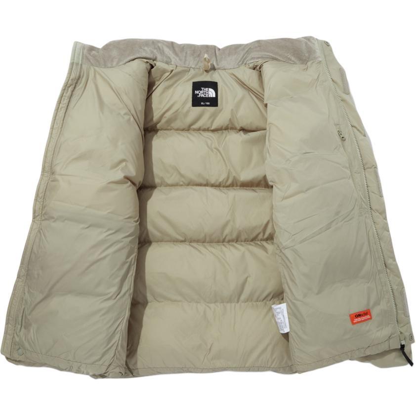 The North Face Puffer Jacket Unisex Light Beige NJ3NQ51D