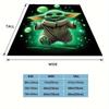 1pc Star Wars Printing Blanket - Soft, All-Season Throw for Office Blanket, Personalized Gift with Adorable Cartoon Design