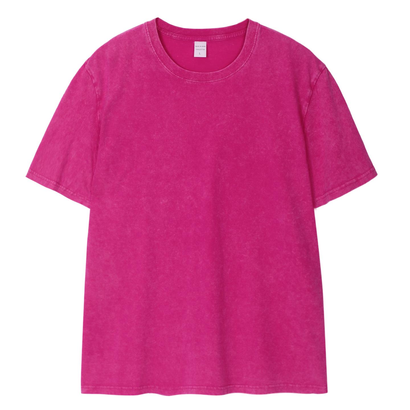 

Женская ретро-футболка с коротким рукавом, свободная, из хлопка 230 г, в американском стиле, стираная, с эффектом потертости L