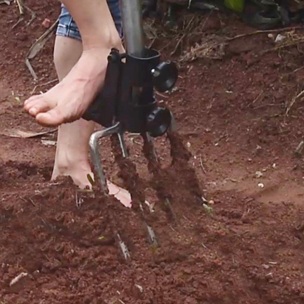 Clip and Pedal Attachment Digging Assistor Tool Auxiliary Garden Tool Outdoor Gardening