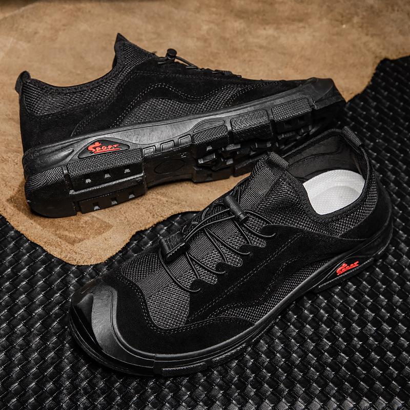 Новая мужская повседневная обувь. Удобная дышащая нескользящая мужская прогулочная обувь — фото 3