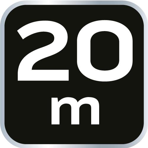 Garden hose 1/2" x 20 m, 4-layer NEO ECONOMIC