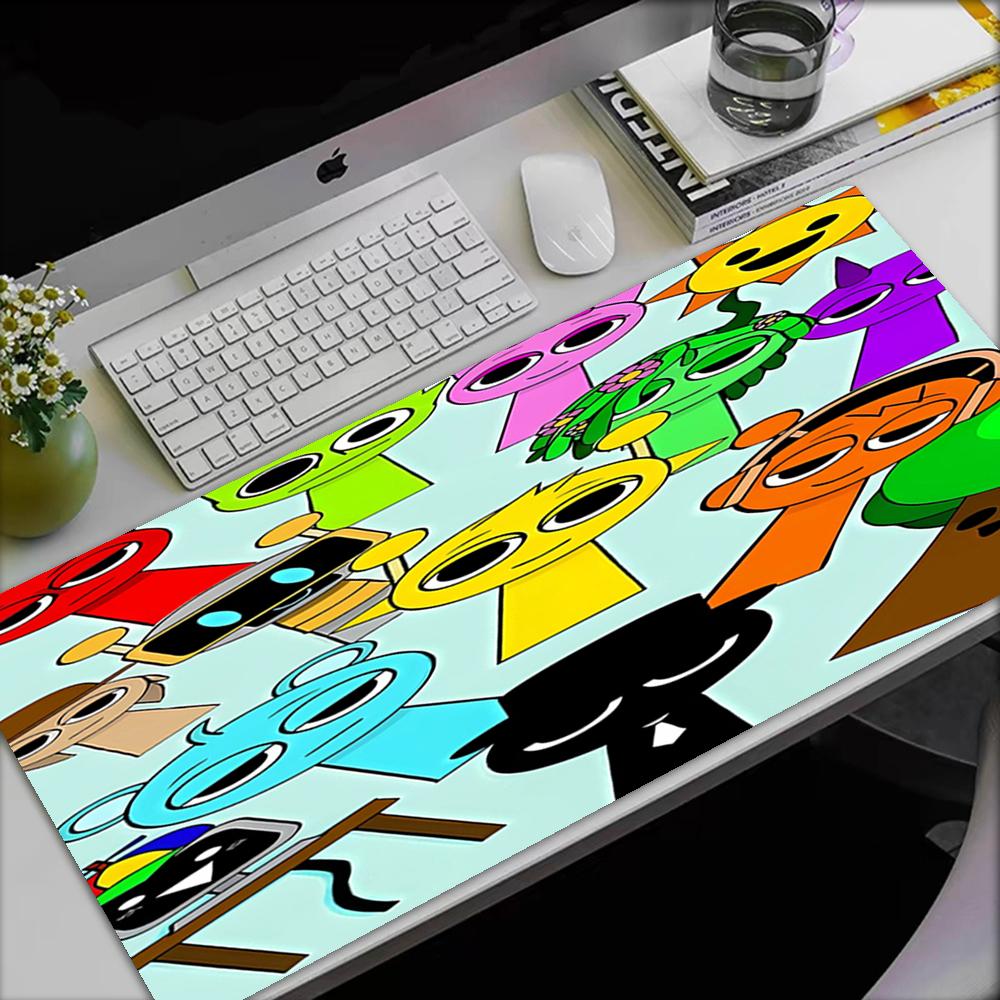 Sprunki Theme Mouse Pad, Non Slip Rubber Base, Multifunctional Office & Home Decor, Perfect for Workspace Personalization.
