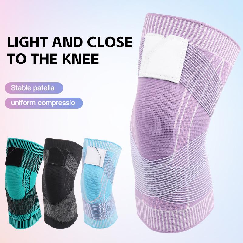 1Pc Compression Knee Pads Support Sleeve Arthritis Protector Elastic Kneepad Brace Spring Support Sports Running Knee Pads