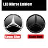 Illuminated Star Badge Car Front Grill LED Emblem Light  For Mercedes Benz CLS W218 W205 W176 W212 W117 W207 W166 3D Mirror Logo