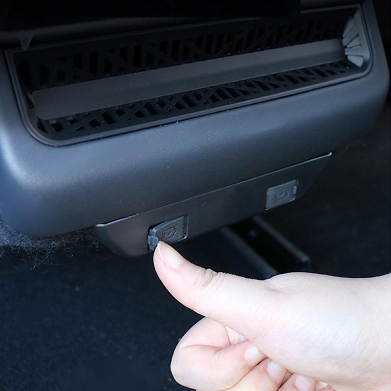 for Tesla New Model Y Juniper Launch 2025 Model 3 Highland 2024 Rear Air Conditioning Vent Outlet Cover Protective Anti Blocking