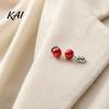 Cardigan Collar Clip 5PCS Pearl Buttons for Women, Clothing Invisible Anti-Exposure Safety Pins, No Anti Slip Scarf Buckle Damage Iron Brooch