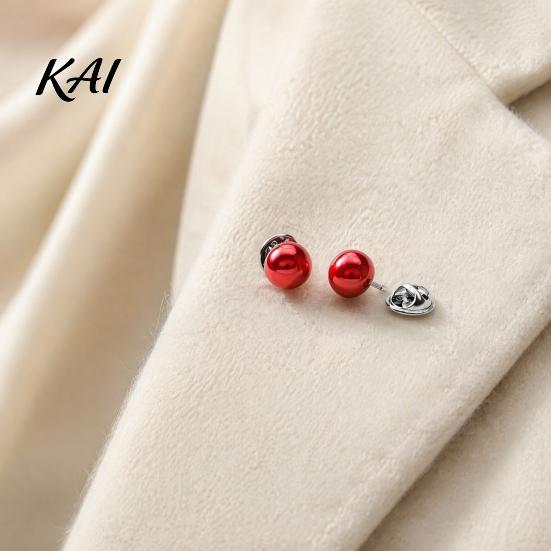 Cardigan Collar Clip 5PCS Pearl Buttons for Women, Clothing Invisible Anti-Exposure Safety Pins, No Anti Slip Scarf Buckle Damage Iron Brooch