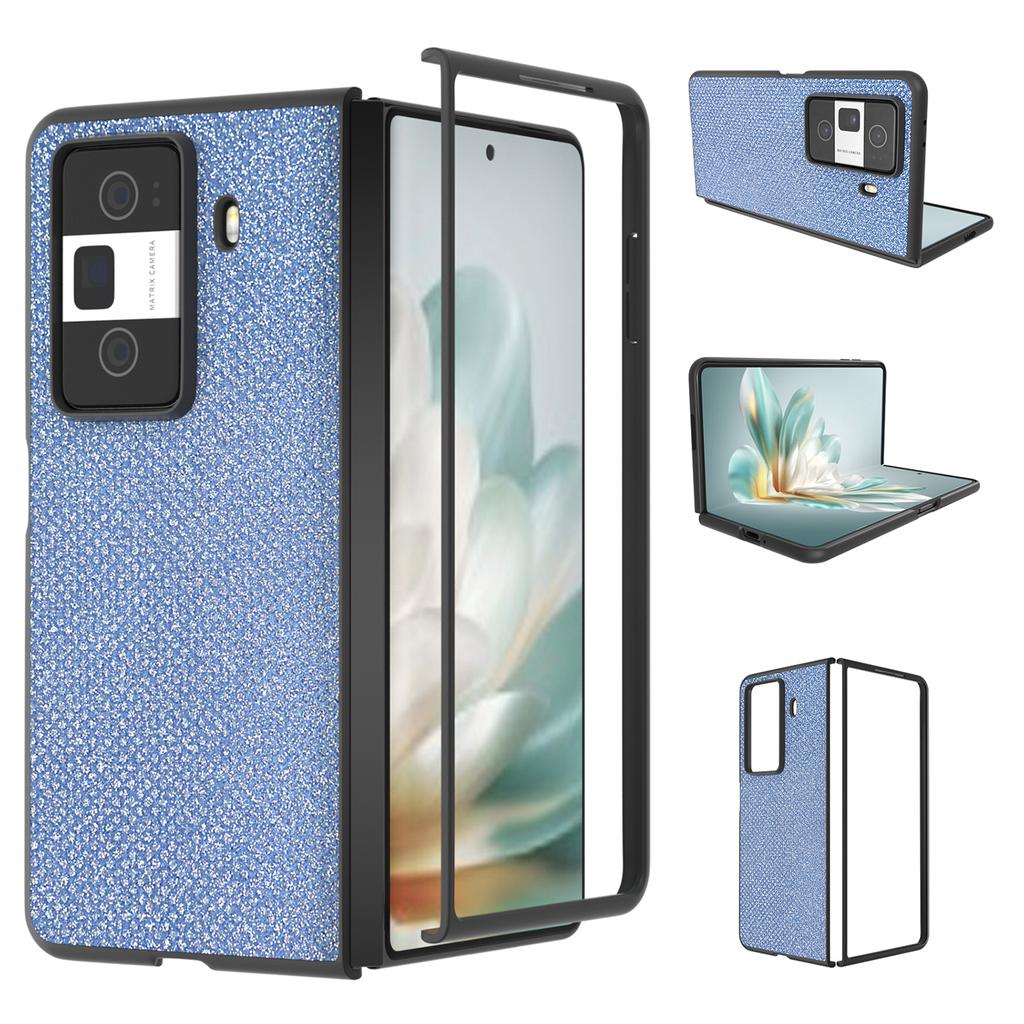 For Honor Magic Vs3 5G Case Rhinestone Texture Leather+PC Phone Cover