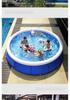 Extra-Large Inflatable Family Pool for Kids and Adults - Thickened, Foldable, Indoor/Outdoor Use