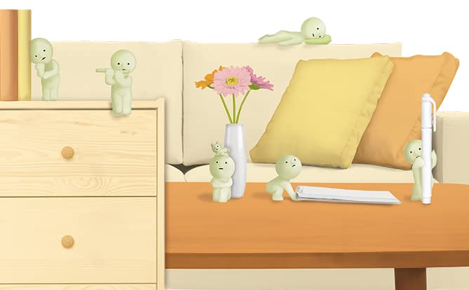 Dreams Smiski Glow-in-the-Dark Minifigure Set - Bed + Living Series - Blind Box (2 pieces)
