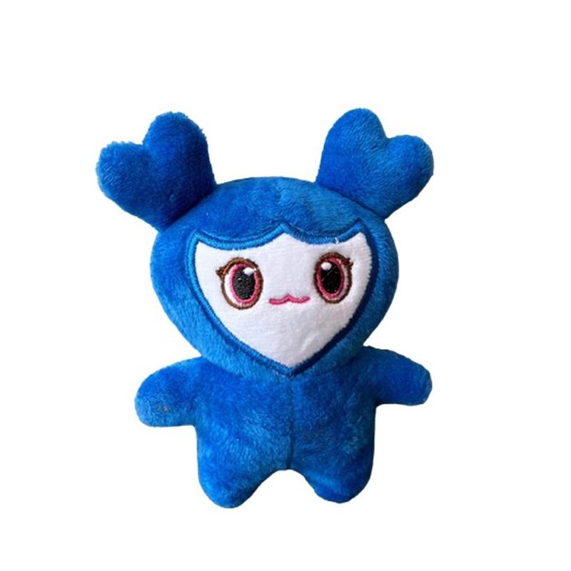 9 Stück/Los Plüsch-Lieblinge twice Koreanischer Super Star Plüschtier Cartoon Tierpuppe Schlüsselanhänger Anhänger Schlüsselanhänger Plüschtier für Fans