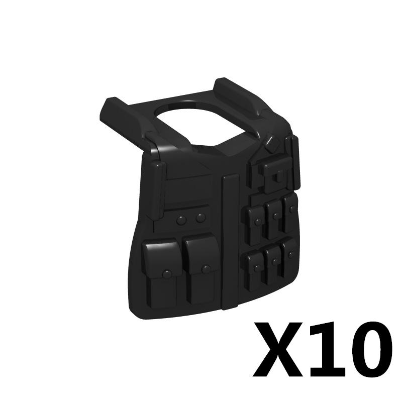 Military Figure MOC Building Block Accessories Vest Equipment Soviet American Soldier Helmet Hat Kit Mini Brick Toy Gift K48