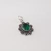 Chrome Diopside Gemstone 925 Sterling Silver Jewelry Handmade Beautiful Pendant 1.37" For Her CP-40-2