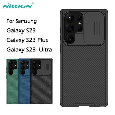 Para Samsung Galaxy S23 Ultra funda Nillkin CamShield Pro cubierta deslizante para cámara Samsung S23 + Plus funda protectora para cámara