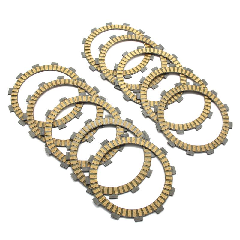 For Yamaha MT01 MT-01 2005 2006 2007-2009 VMX17 V-MAX 2009-2017 OEM: 5YU-16321-00 10 Motorcycle Clutch Friction Disc Plate Kit