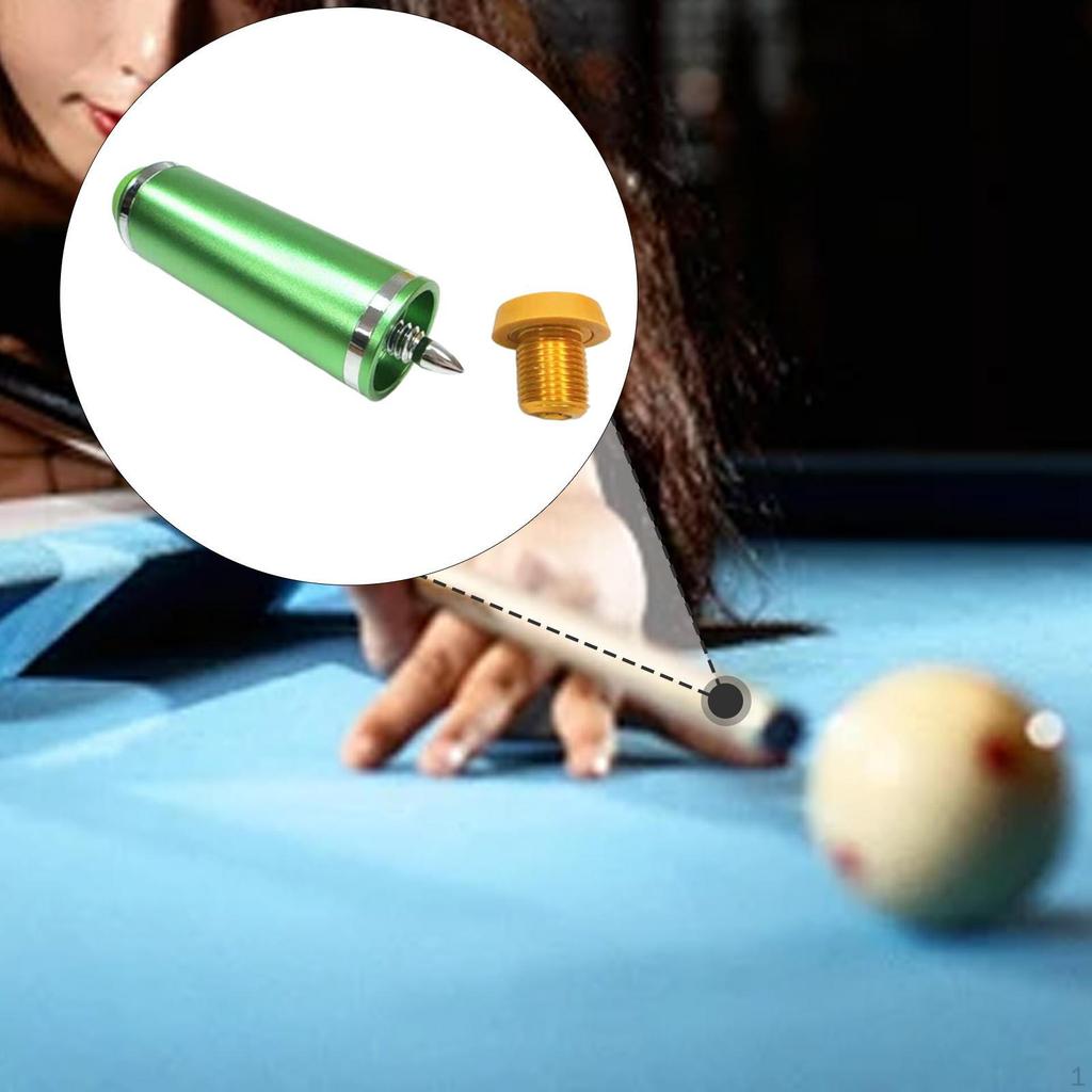 Billiard Cue Extension End Lengthener Equipment Lightweight Billiards Sticks for Club