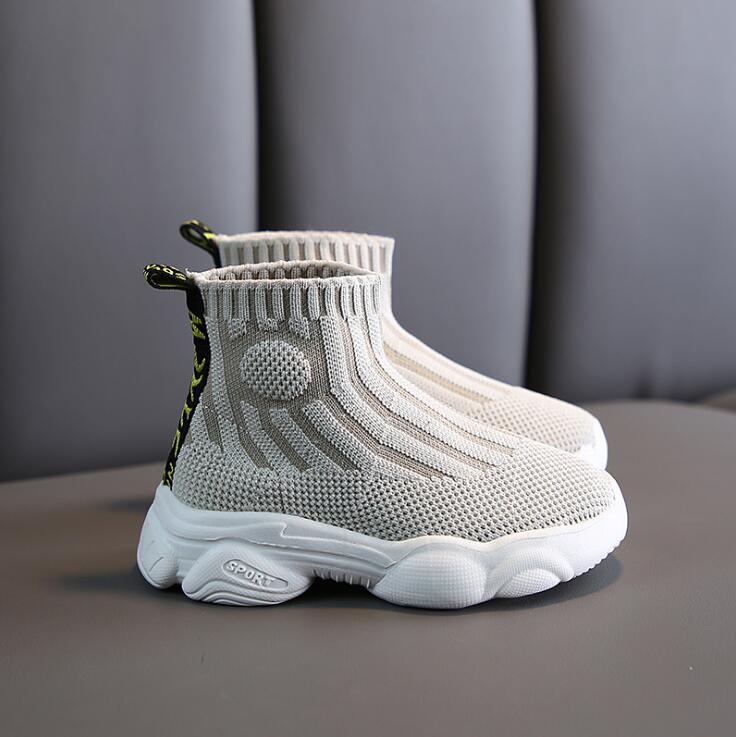 Children Toddler Short Boots Baby Boys Girls Mesh Solid Ankle Shoes For Children Kids Breathable Casual Sports Shoes Sneakers