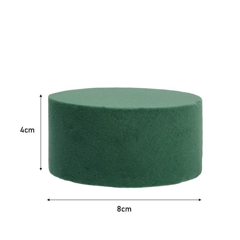 Round Floral Foam Blocks DIY Absorbent Floral Foam Brick Wet Dry Florist Sponge Bricks Garden Flower Mud Absorb Water Foam Block