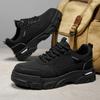 Mens Walking Shoes All Season Casual Comfort Wear-resistant Thick Soled High Top Outdoor Fashion Teenagers Work Boots