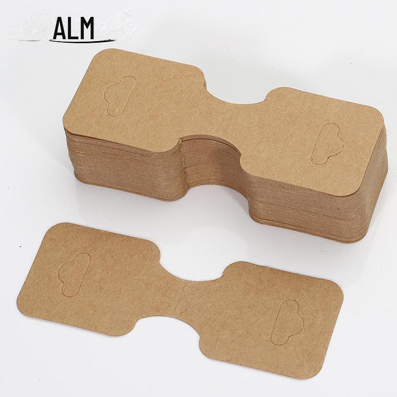 DIY Cardboard Jewelry Packaging Cards for Necklaces, Bracelets & Hair Rings